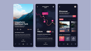 Travel App Design
